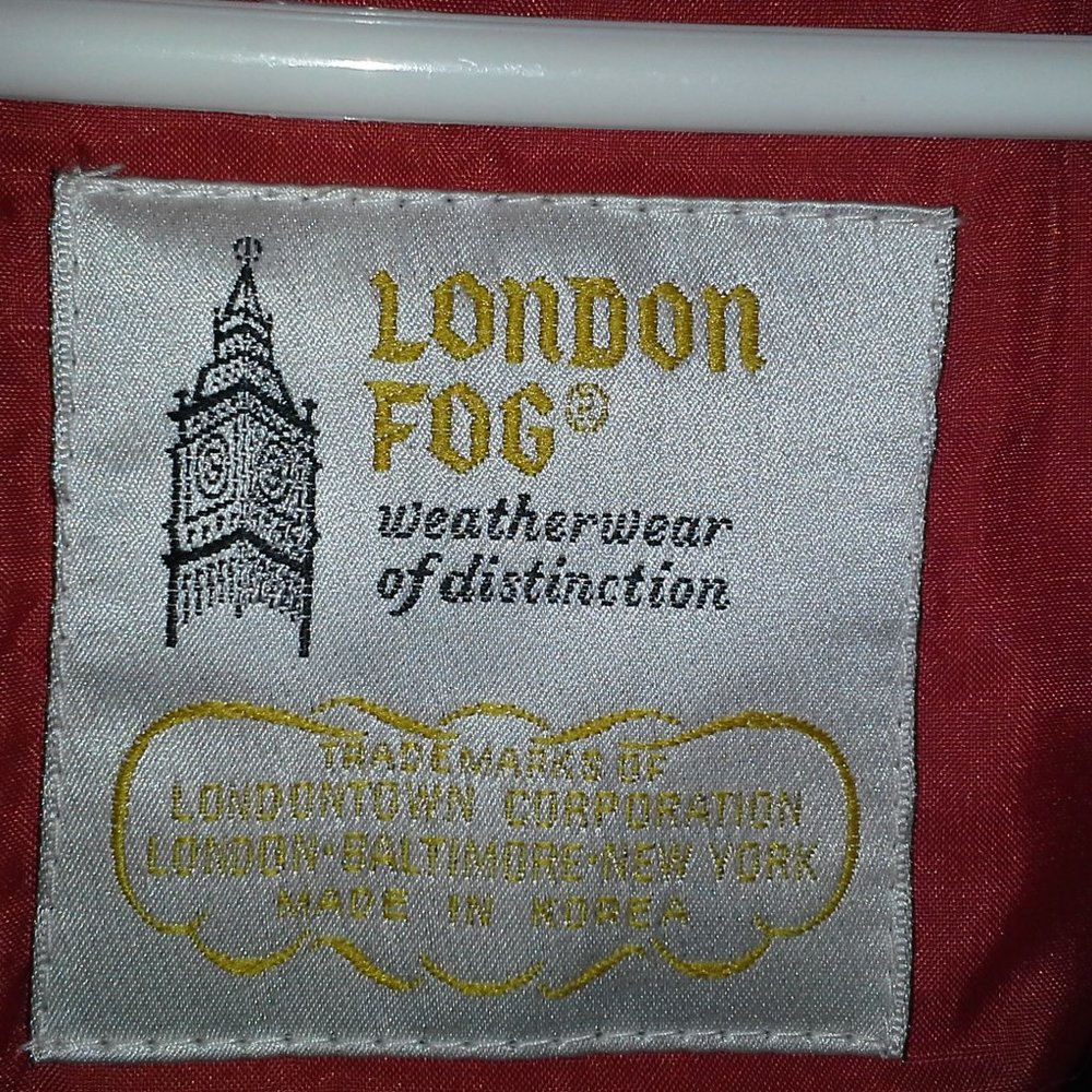 Vintage London Fog jacket with removable lining size 9/10 - Picture 2 of 5